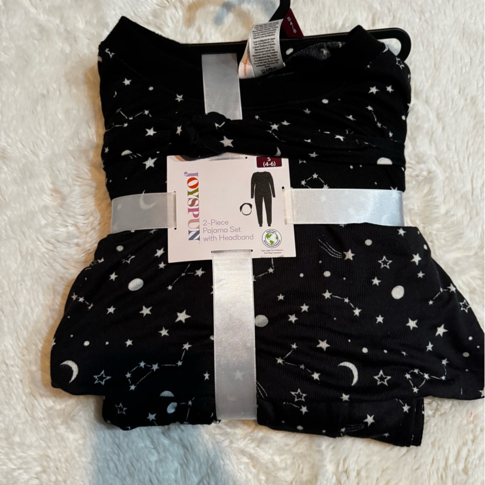 2-Piece Pajama Set with Headband